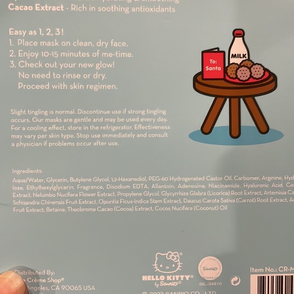 The Crème Shop x Hello Kitty Face Masks Confection Perfection infused essence - Picture 11 of 13